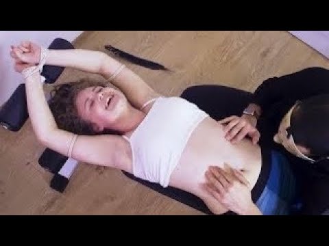 belly button tickle tickle - tickling punishment for girl - navel tickling challenge video
