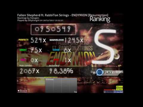 osu!mania:Fallen Shepherd ft. Rabbiton Strings - ENDYMION[Resurrection] + FL - 1xmiss [Read desc.]