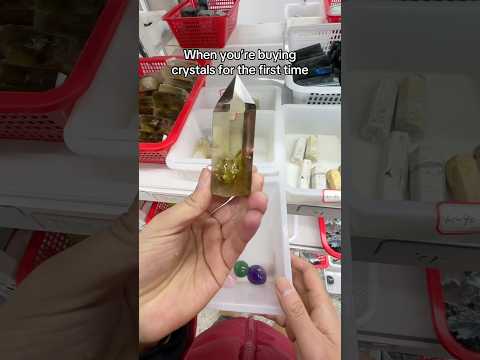 buying crystals for the 1st time VS when you realize they actually work #crystalsupplier #crystals