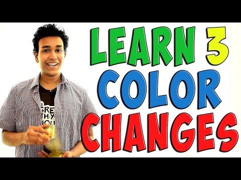 3 Color Changes Revealed!