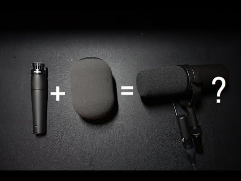 Does the SM57 + A81Ws mod sound like a Shure SM7B?