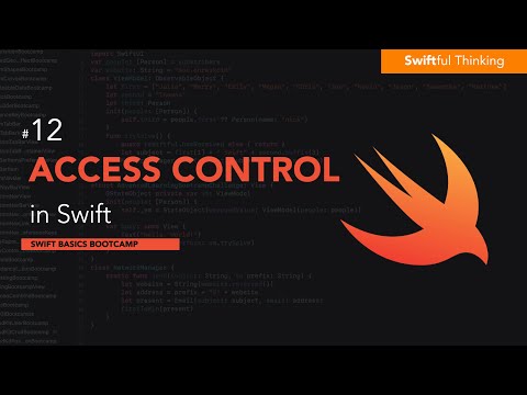 How to use Access Control (Private vs Public) | Swift Basics #12 thumbnail