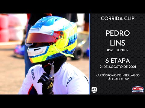 Pedro Lins: Corrida Clip de Junior - 6ª etapa Copa São Paulo Light RBC de Kart 2021