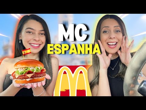 PROVAMOS O NOVO McESPANHA 🇪🇸