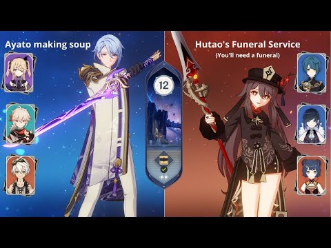 Ayato Soup and Funerational | 2.7 Abyss Floor 12