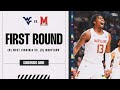 Maryland vs. West Virginia - First Round NCAA tournament extended highlights
