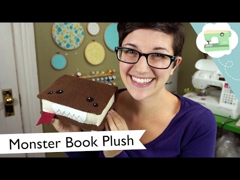 DIY Monster Book of Monsters Plush (Collab with sealemondiy) | @laurenfairwx