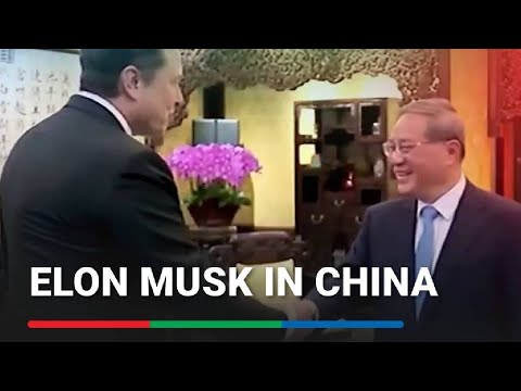 Tesla CEO Musk meets China's number two official in Beijing ABS-CBN News