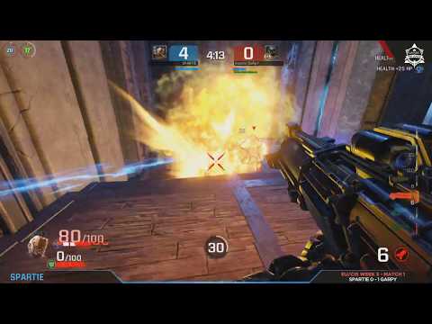 Garpy vs spart1e Part 2 Quake Pro League Week 5 - EU