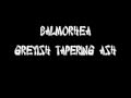 Balmorhea - Greyish tapering ash