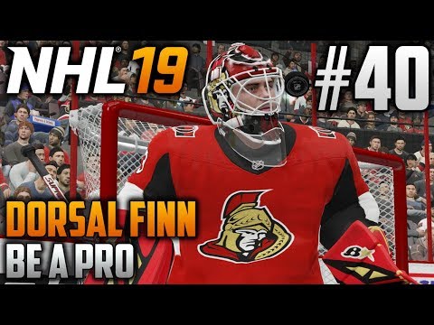 NHL 19 Be a Pro | Dorsal Finn (Goalie) | EP40 | EYES UP