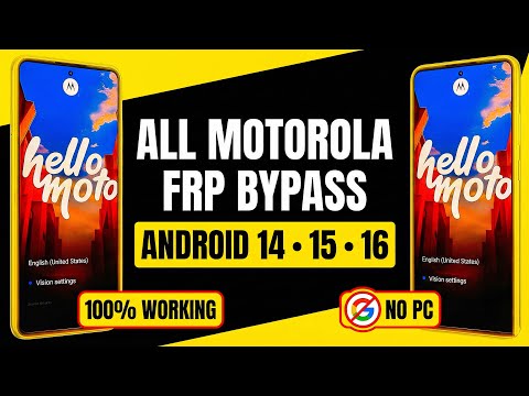 Motorola FRP Bypass 2026 🔥 Android 15 & 16 | Latest Update | No PC