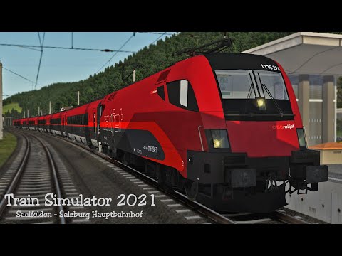 REX 1501 Taxenbach-Rauris - Schwarzach-St. Veit | Train Simulator 2021 | virt. Führerstandsmitfahrt