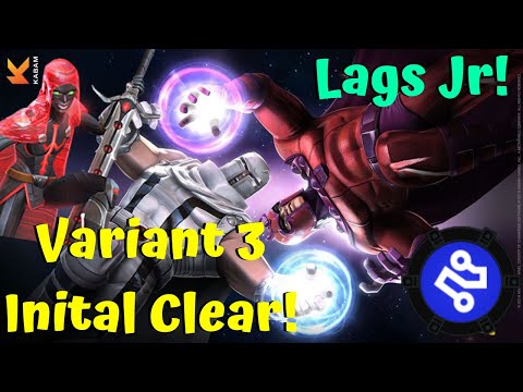Lags Jr Variant 3 Inital Clear! Tech! Live! - Marvel Contest of Champions
