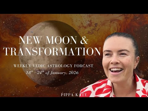 Weekly Astrology Forecast 18th - 24th of January 2026 - New Moon + Personal Transformation