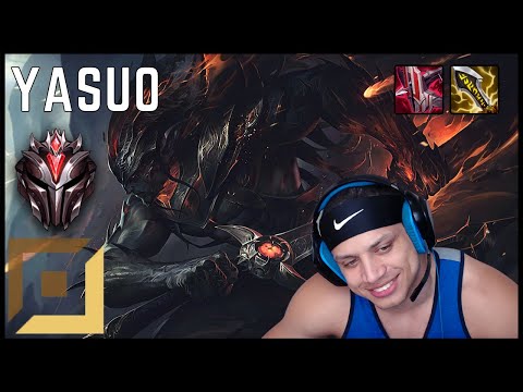 🌪️ Tyler1 YASUO ADC IN GRANDMASTERS? WHY NOT? | Yasuo Bot Gameplay | Season 11 ᴴᴰ