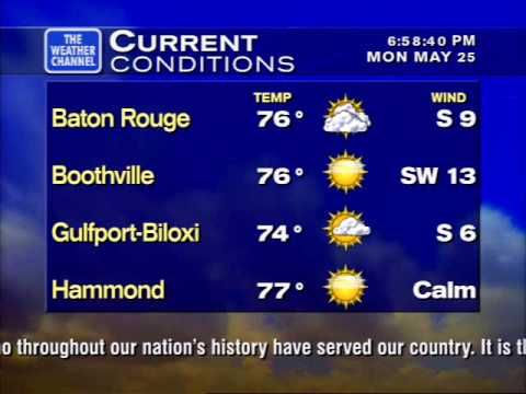 WeatherSTAR XL V1 for New Orleans, LA