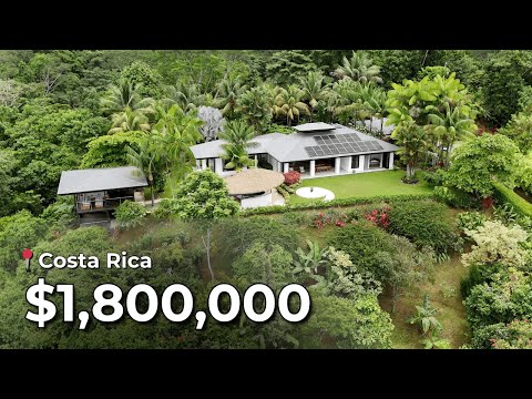 Touring a $1,800,000 Mansion in Costa Rica With a Guesthouse