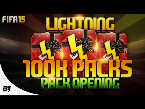 LIGHTNING ROUNDS! 100K PACKS!! INSANE SIF PULL! | FIFA 15 Ultimate Team Pack Opening