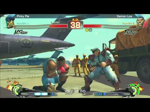 SSF4: Pinky Pie vs Demon Los - Why Me Dojo? 007