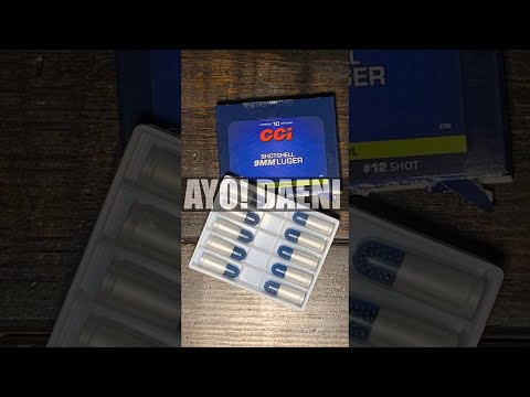 Can you miss with 9mm Shotshell? —LIKE or DISLIKE — | AYO! Daeni