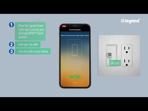 Legrand Smart Lighting App Setup