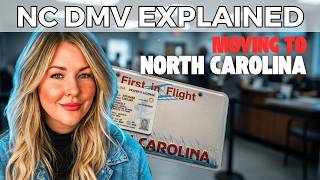 NCDMV EXPLAINED  ||  HOW TO TRANSFER LICENSE AND PLATES TO NORTH CAROLINA