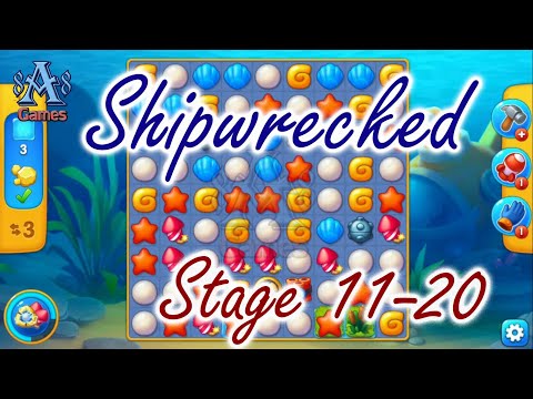 Fishdom Shipwrecked Event | Stage 11 - 20