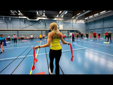 Gympa med Lisa Livsey på Täby Racketcenter