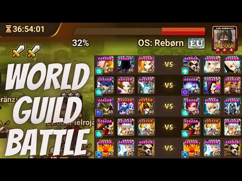 LIU MEI is a god! - G3 World Guild Battle vs OS:Reborn (EU)