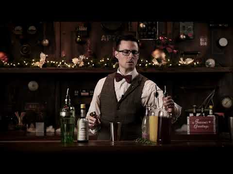 Wonderful Winter Craft Cocktails at The Edison - Deck The Halls Cocktail Recipe