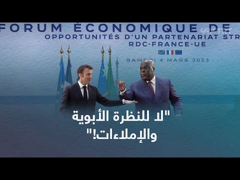 مشادة كلامية بين رئيس إفريقي وماكرون