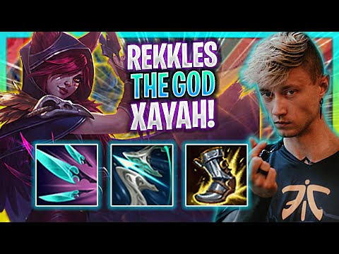 REKKLES IS A GOD WITH XAYAH! | FNC Rekkles Plays Xayah ADC vs Ezreal!  Season 2023