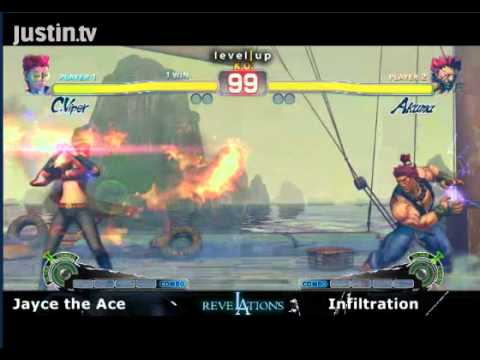Jayce the Ace (Viper) vs Infiltration (Akuma/Gouki) SSF4 Arcade Edition - ReveLAtions, CEO 2011