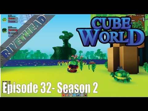 Cube World -Season 2 - E32 "Ribbits quiet day on the lake"