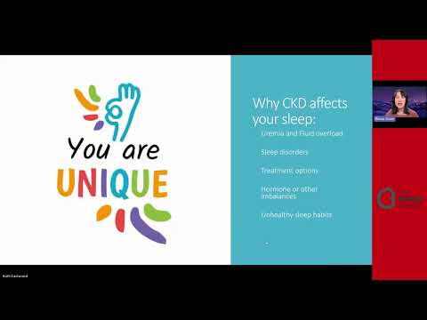 Sleep hygiene virtual education session