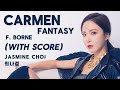 Carmen Fantasy with Score - #JasmineChoi #flute #flutist