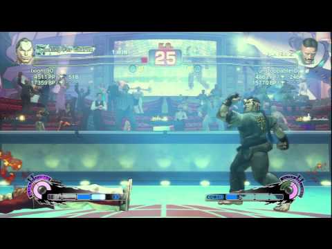 Ixion_90 [Dan] Vs unstoppable_Dj [Dudley] SSF4 AE Online Ranked Matches - PSN