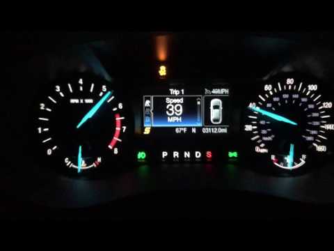 2017 Ford Fusion Sport Acceleration run.