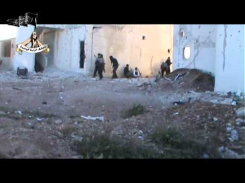 انتشار عناصر تحالف الراية الواحدة في محيط حاجز اللواء 68 في ريف دمشق