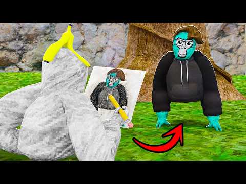 Gorilla Tag but Everything I Draw Comes to Life