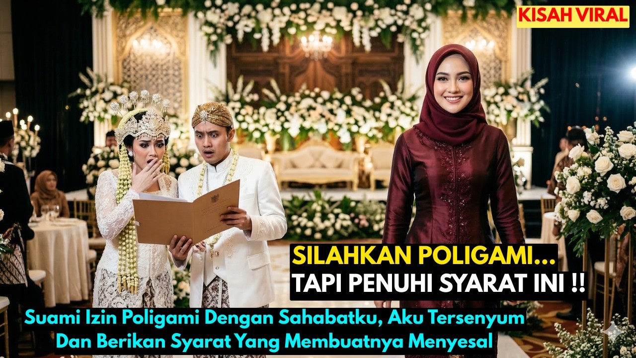 Suami Izin Poligami Dengan Sahabatku, Aku Tersenyum dan Berikan Syarat yang Membuatnya Menyesal !!!