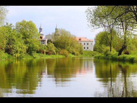 Rowerem wodnym po rzece Prośnie: przystań, tama, klasztor