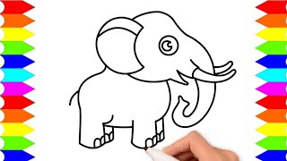 Download 8700 Koleksi Gambar Gajah Anak Tk Terbaik Gratis HD
