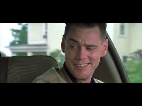 Me, Myself & Irene trailer still of Jim Carrey in police uniform with split personality expression
