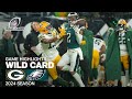 Green Bay Packers Vs Philadelphia Eagles Game Highlights Wild Card NFL 2024 Season