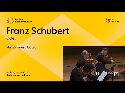 Schubert: Octet in F major D 803 / Philharmonic Octet