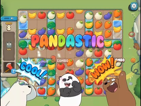 We Bare Bears Match3 Repairs || Level 41 - Level 45