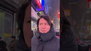 Crazy thing happened in New York's Times Square