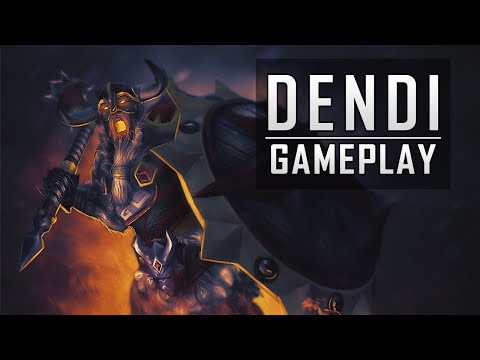 Dendi (Dragon Knight) Gameplay Dota 2 MMR